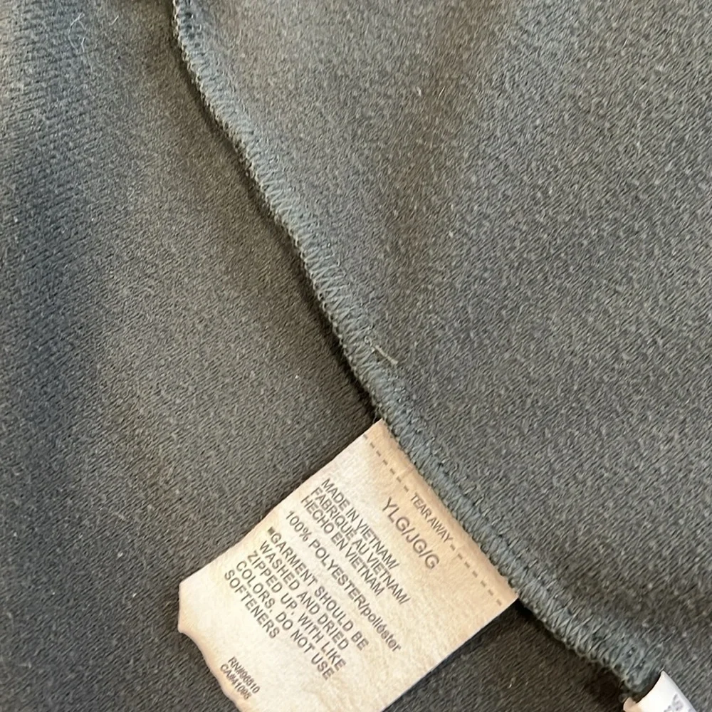 Under armour green full zip track jacket
